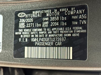 2026 Hyundai Elantra Limited