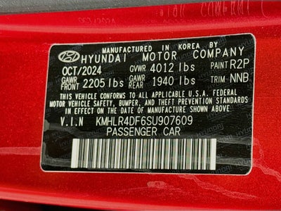 2025 Hyundai Elantra N Line