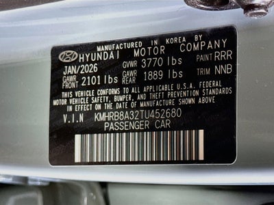 2026 Hyundai Venue SE