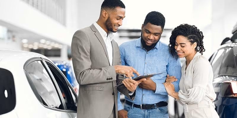 Auto dealer salesperson